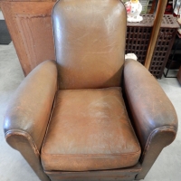 Fauteuil club d'époque