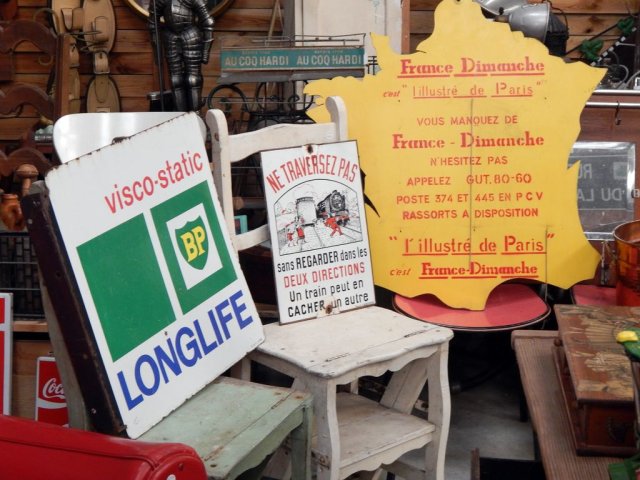 Plaques publicitaires