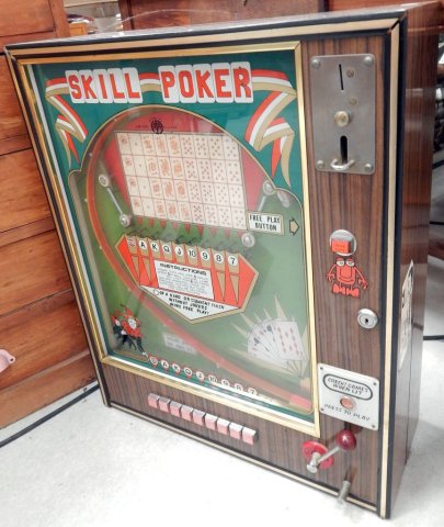 Ancien jeu de skill poker